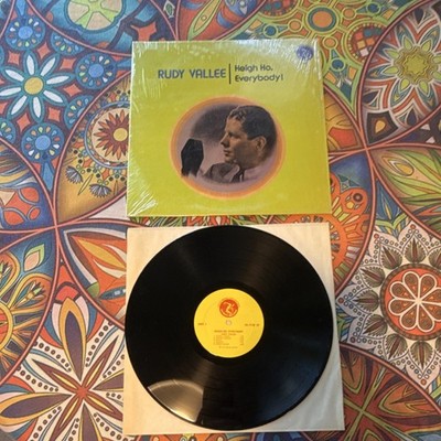 Rudy Vallee Heigh Ho Everybody! LP Vinyl Olympic Records OL-7128 12'' 1974