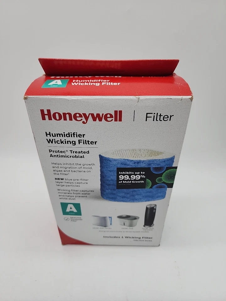 Filtro antimicrobiano tratado Honeywell umidificador absorvente A Protec HAC504 - Imagem 2 de 4