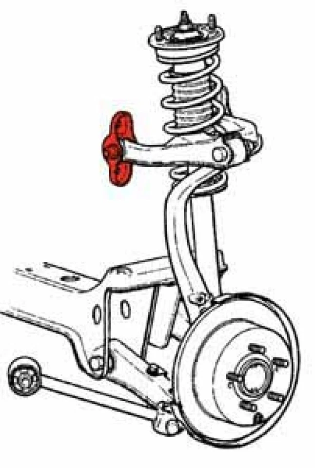 SPC Performance Rear Camber Kit with Spacers for Mitsubishi Eclipse & Foto 2 de 4