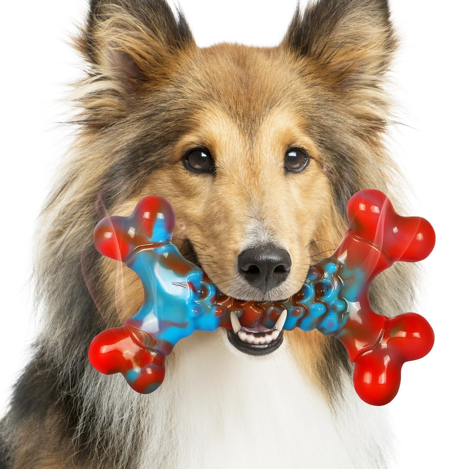 Dog Chew Toys for Aggressive Chewers Tough Dog Toys, Almost Indestructible Do...