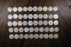 Roosevelt Dime Lot 50 Silver