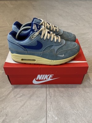 Nike Air Max 1 Dirty Denim Blue Sneaker UK 9 EU 44