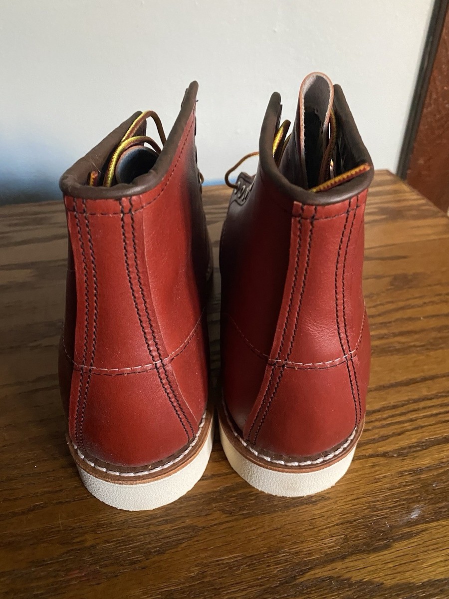 Red Wing Irish Setter 8875 Heritage Moc Toe Boots Classic Red Oro