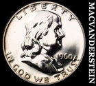 1960 Franklin Half Dollar- Silver- Choice Gem Proof Luster No Reserve #J2143