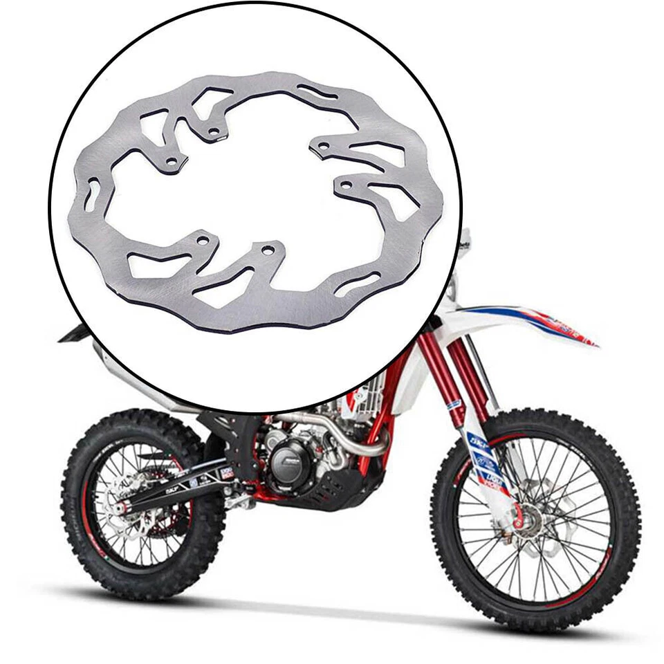 Disco de freno de repuesto delantero de alta calidad para Honda CR250R 95-2007 Foto 4 de 4