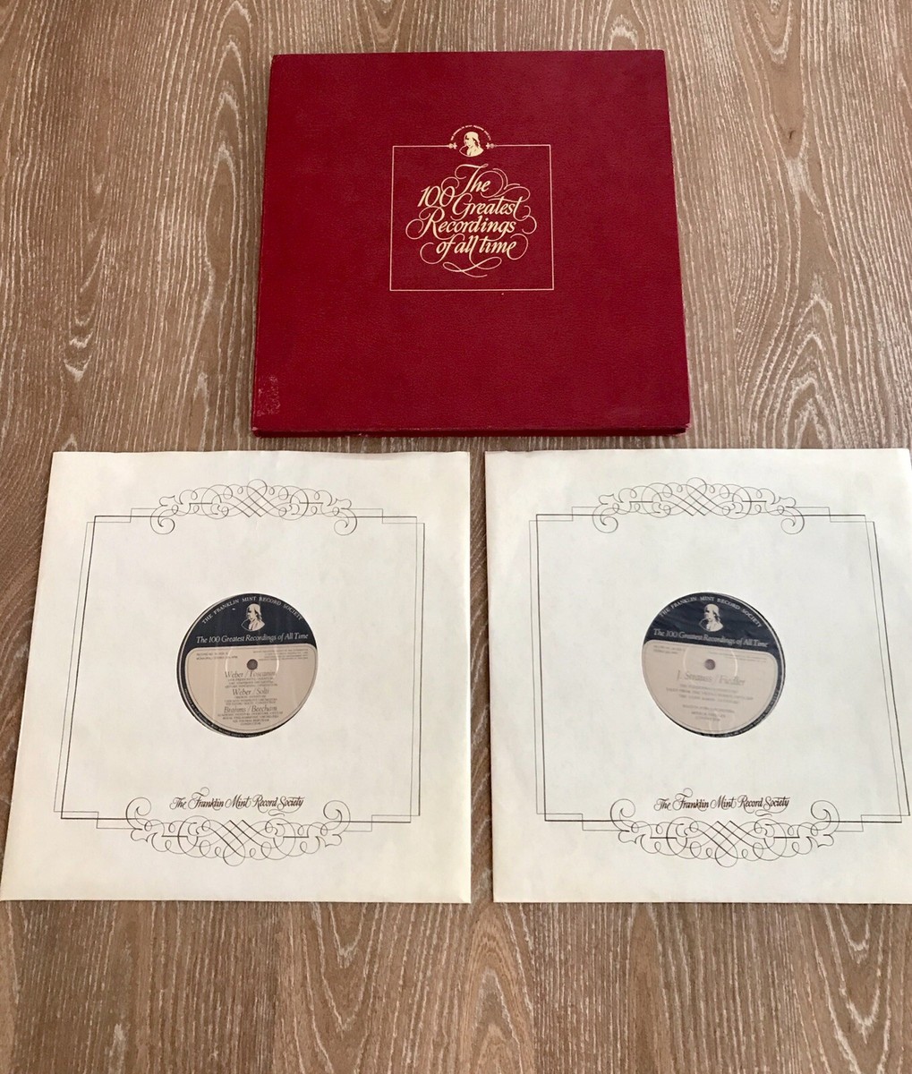 The 100 Greatest Recordings Of All Time The Franklin Mint Record