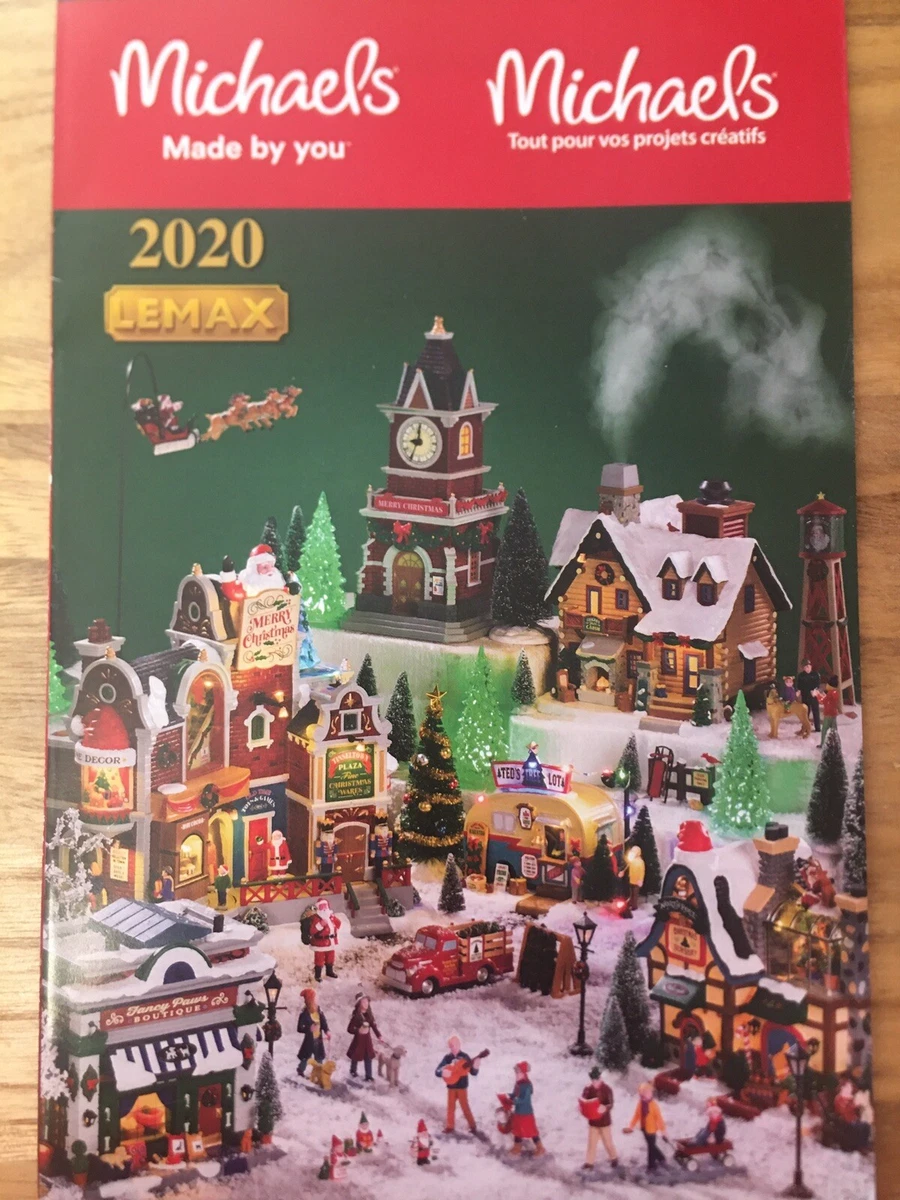 New 2020 LEMAX Christmas Holiday Village Michael's Store Flyer Brochure  Catalog