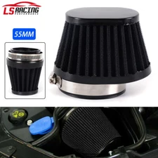 Motorcycle High Flow Air Filter 55mm/2.17”For Motocross Scooter Air Pods Cleaner