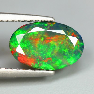 1.34 Cts_Marvelous Opal Collection_100 % Natural Top Flash Solid Black Opal