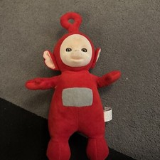 Red Teletubies Talking Teddy - Po