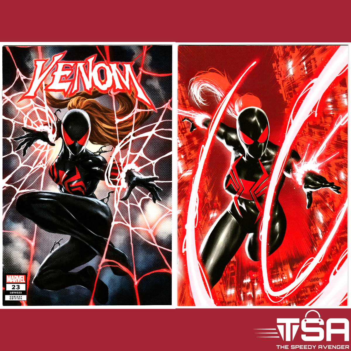 VENOM #23 (Vol 5) Cafu Virgin + Skan Srisuwan Variants with COAs