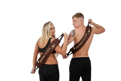 SUNTANTEAZER.COM Luxury Velvet Back and Body Tanning Mitt , Sun Cream and Fake Tan Applicator