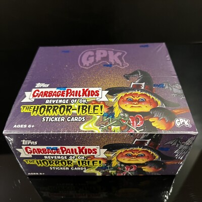 Garbage Pail Kids Revenge Of Oh The Horror-Ible Hobby Display Box 24 Packs