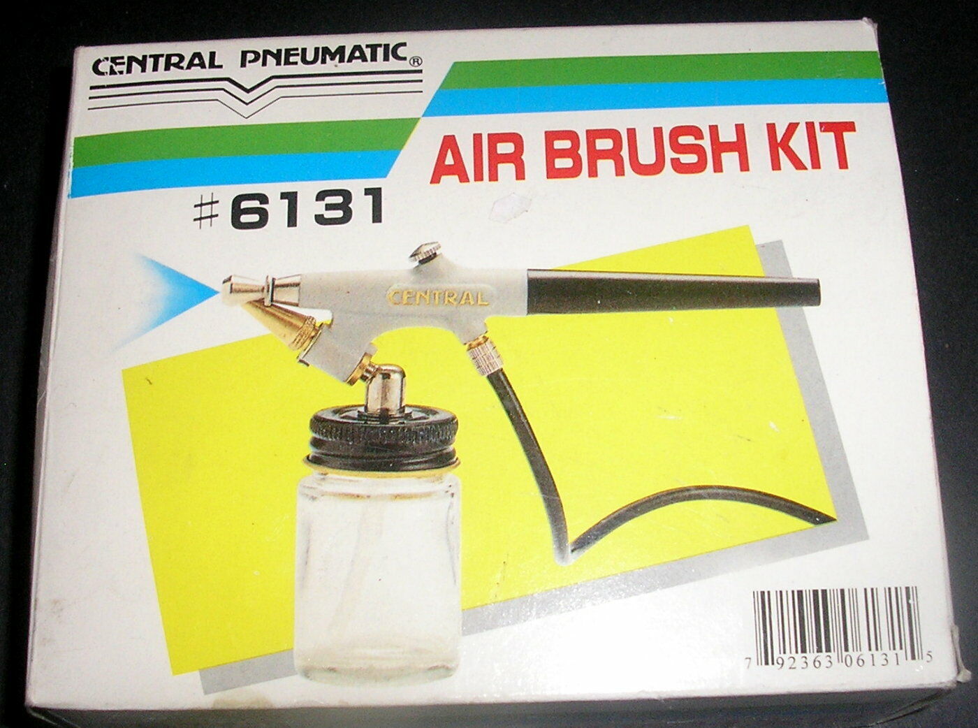 Central Pneumatic Air Brush Kit #6131 NEW NIB