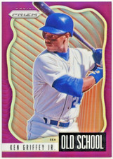 2021 Panini Prizm Old School Purple Ken Griffey Jr.  *MARINERS*