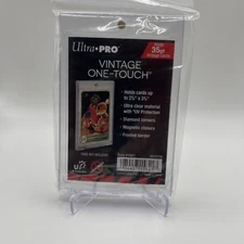 Ultra Pro VINTAGE One-Touch 35pt Point Magnetic Card Holder, UV Protection