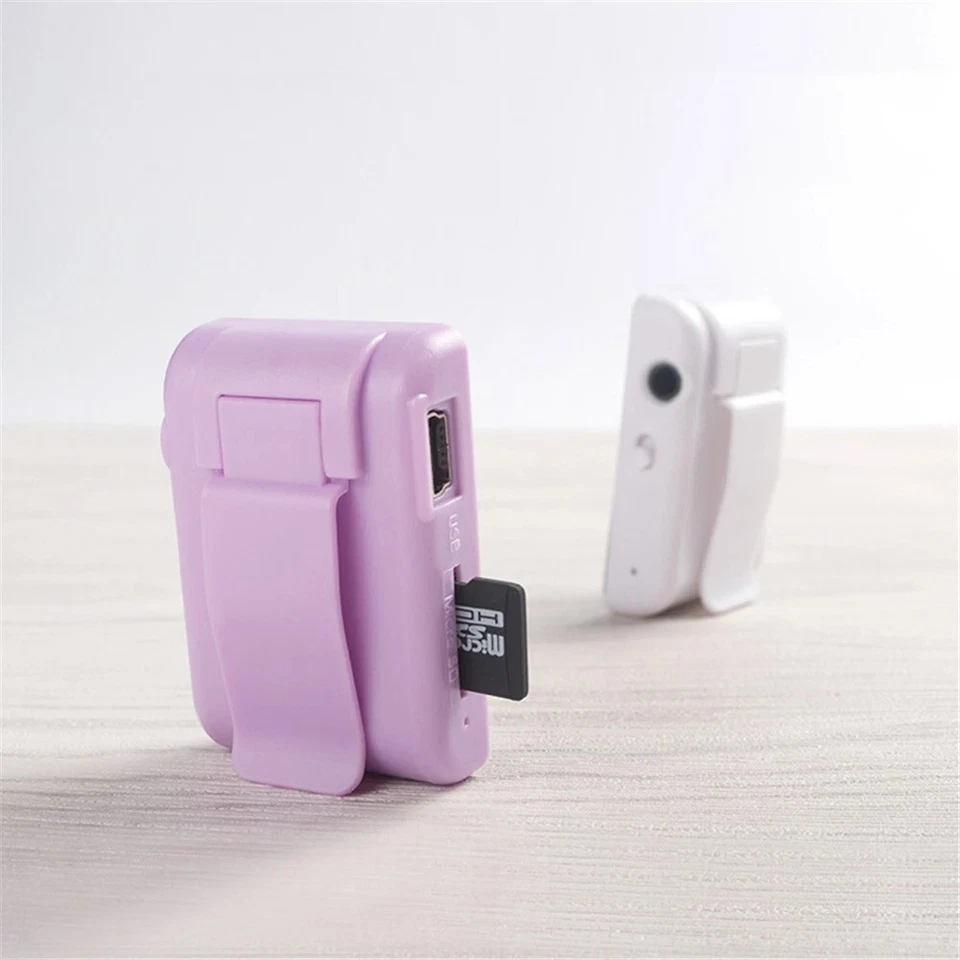 C Key Portable HiFi Mini Clip USB MP3 Player Walkman Music Support Micro TF Card - Bild 4 von 4