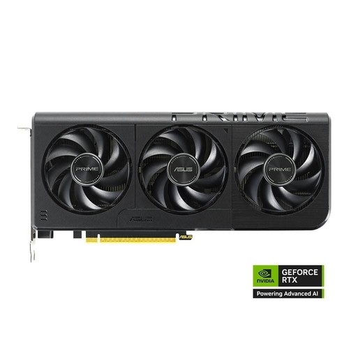 ASUS NVIDIA GeForce RTX 5060 Prime Triple Fan 8GB GDDR7 PCIe 5.0 Graphics Card - Afbeelding 3 van 7