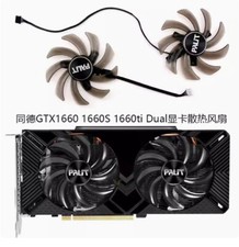 New PALIT/Tongde GTX1660 1660S 1660ti Dual Graphics Card Cooling Fan GA91S2U