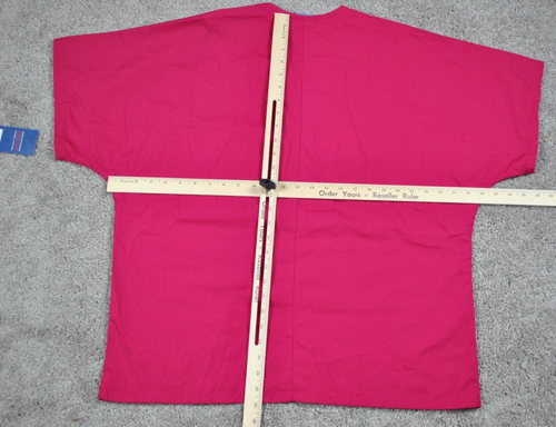 Cherokee Scrubs Unisex Large Nursing Pink Short Sleeve Uniform Work Wear Medical - Picture 13 of 15