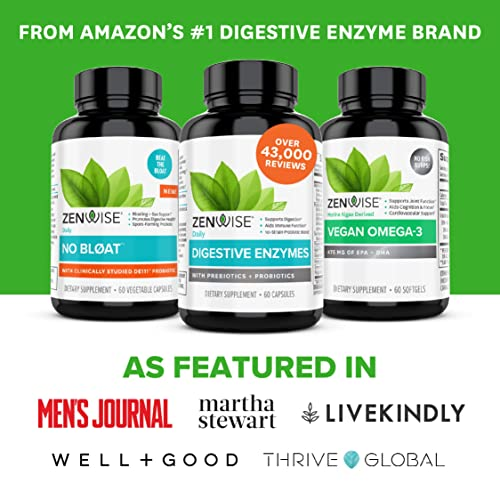 Zenwise Health Digestive Enzymes Plus Prebiotics 30 Count Pack Of 1 Ebay