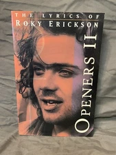 Roky Erickson Openers II Lyric Book 13th Floor Elevators 1995 Rock Psych Aliens