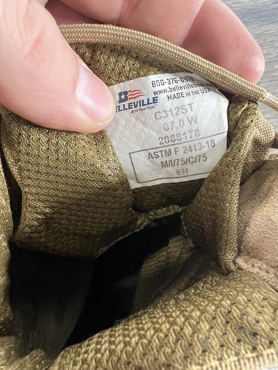 USN BELLEVILLE C312ST スチールトゥーブーツ26.5cm R NEW