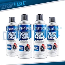 4pc Non Chlorinated Brake Parts Cleaner Bottle 10oz High Power Spray