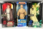 1998 - 2002, KENNER 12-inch 3-figure lot - Obi-Wan Kenobi, Episode I, II, IV
