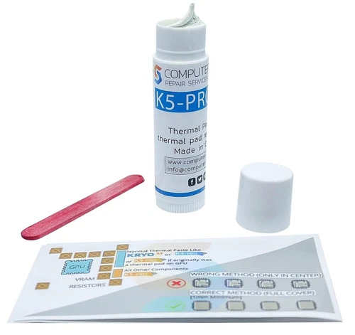 K5 PRO 10g Pasta Termica Viscosa Pad Termico Sostituzione Stucco Termico, CSGR