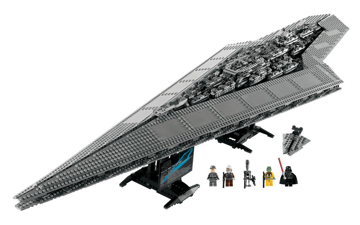LEGO Star Wars 10221 Super Star Destroyer UCS Factory Case! Piett