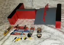 Tech Deck RYAN SHECKLER WAREHOUSE 4 Ramps 6 fingerboard skateboard skatepark