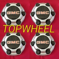 4 Pcs 1999-2000 Gmc Sierra Yukon Savana 6 Lugs 1500 Silver Center Caps 16 17 4 Pcs 1999-2000 Gmc Sierra Yukon Savana 6 Lugs 1500 Silver Center Caps 16 17