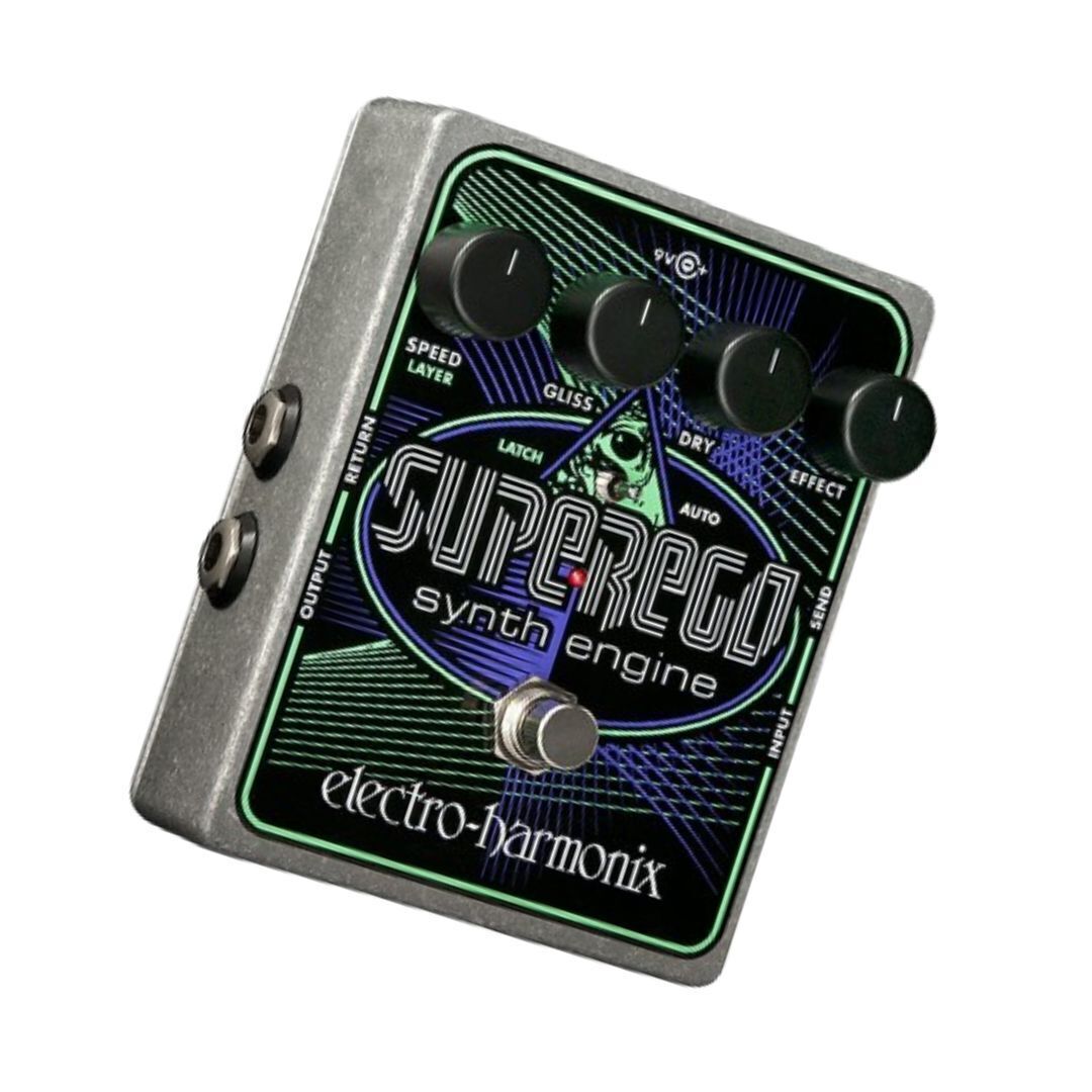 Electro-Harmonix Superego Synth Engine Pedal with Latch Mode