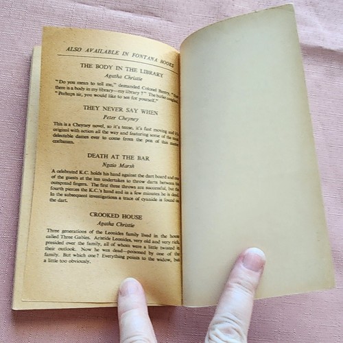 Murder is Easy by Agatha Christie, Paperback, 1963 - Picture 7 of 12