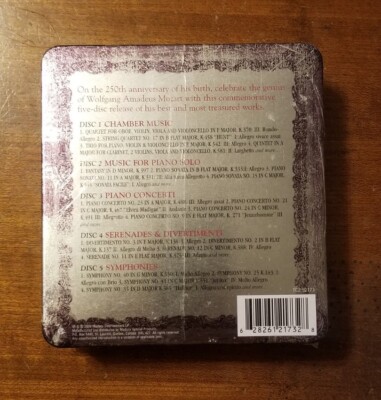 MOZART 250 YEARS［CD］ WOLFGANG AMADEUS MOZART • 250 Years Forever Mozart 5 CD Box