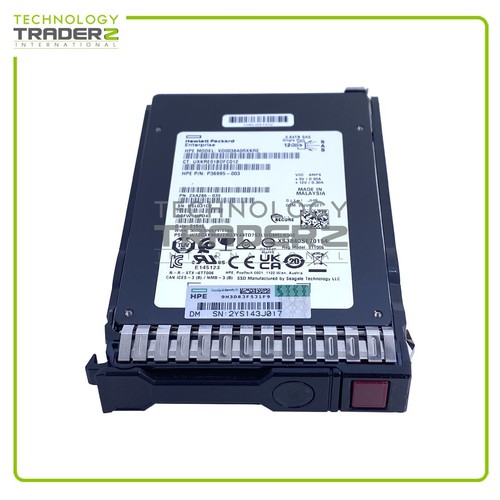 P37001-B21 HPE 3.84TB SAS RI 12Gbps 2.5” SSD P36995-003 W/ Blank Tray - Picture 1 of 3
