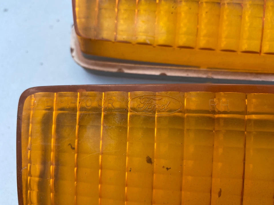 Mercury Cougar 1970 1971 1972 1973 Comet GT LUZ DE ESTACIONAMIENTO lente señal de giro derecha izquierda Foto 4 de 4