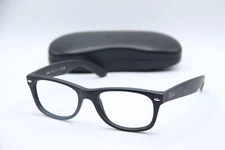 NEW RAY-BAN RB 2132 622 BLACK RUBBER WAYFARER AUTHENTIC FRAMES EYEGLASSES 52-18