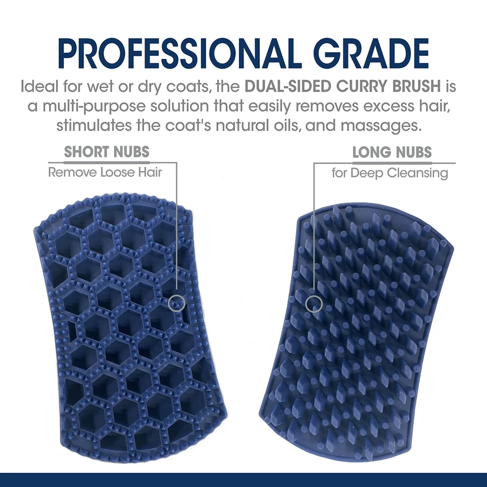 Escova dupla face para cães para massagem e deshedding ideal para todos os casacos - Imagem 2 de 4