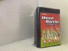 LAVEVE 3FT x 100FT Weed Barrier Landscape Fabric 3.2oz Premium Heavy-Duty - NEW
