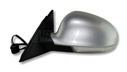 VW Passat B5.5 (2003-2005) Left Side Electric Heated Door Mirror Reflex Silver