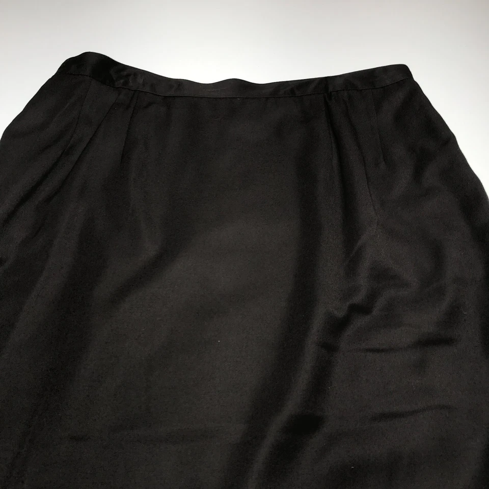 Falda Karen Scott II Mujer 22W Plus Marrón Recta Carrera Básicos Ocasiones EE. UU. Foto 3 de 4