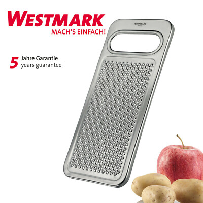 Westmark Kartoffelreibe Apfelreibe Obst Gemüse Reibekuchen Rohkostreibe ''Steel''