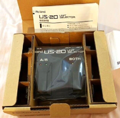 Roland US-20 Unit Selector Guitar Effects Pedal for GK Synthesizer From Japan