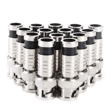 BNC Compression Connector,Rg59 Crimper Video Plug Extension Coaxial Siamese Cabl