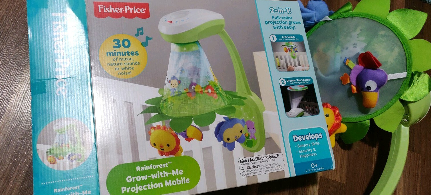fisher price grow with me mobile