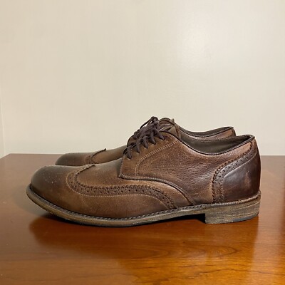 Walk-Over Vintage Collection Brown Leather Oxford Wingtip 