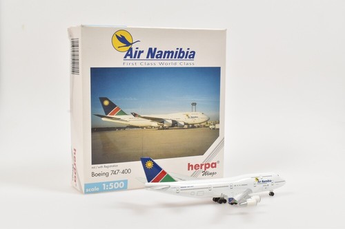 Herpa Boeing 747-400 Air Namibia 1:500 - unbespielt