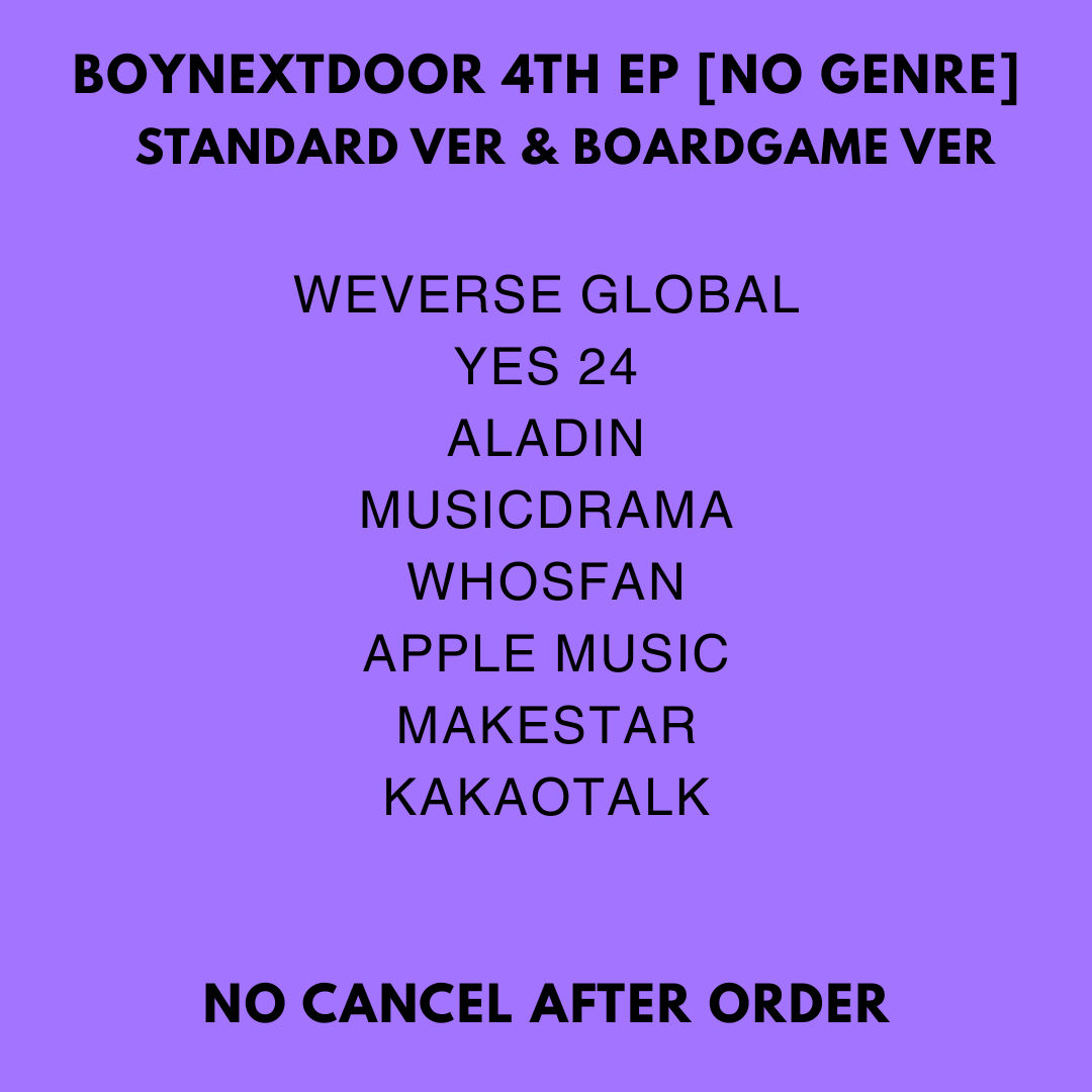 BOYNEXTDOOR 4th EP 
